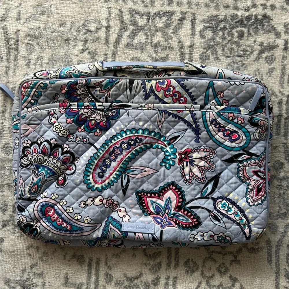 Vera Bradley Paisley Laptop Bag - Multicolor